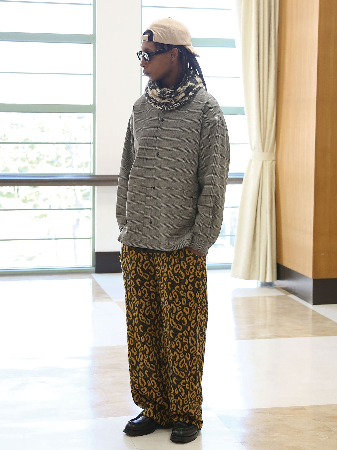 JAUNT SHIRTS / GRAY【QUOLT】