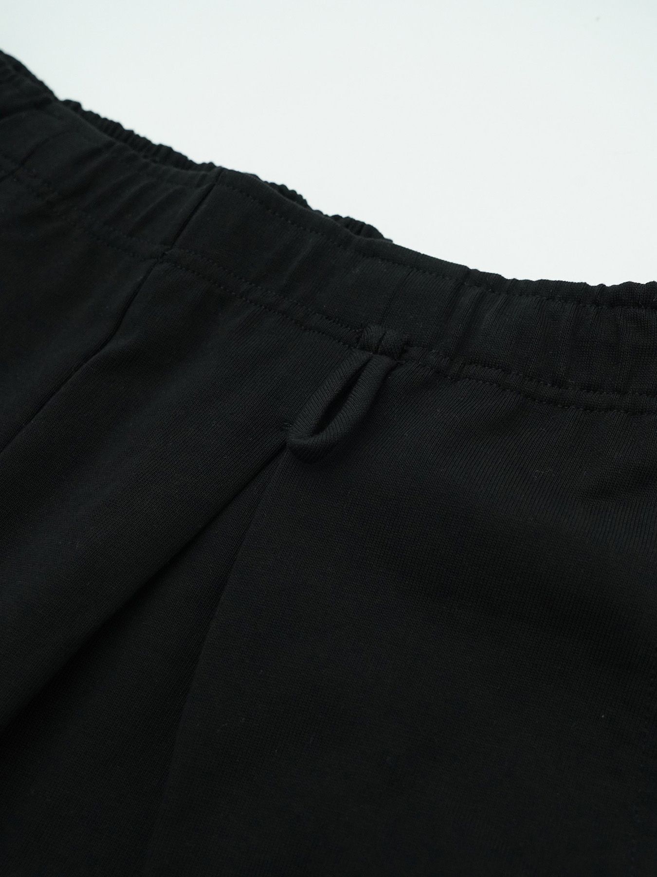 【予約品 2月1日(日) 締切】HEAVYJERSEY SHORTS wavy / イージーショーツ / ブラック