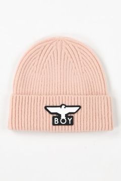 BOY EAGLE BEANIE / PINK 【BOY LONDON】