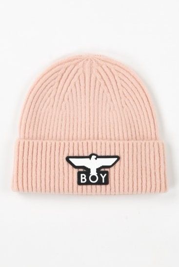 BOY EAGLE BEANIE / PINK 【BOY LONDON】
