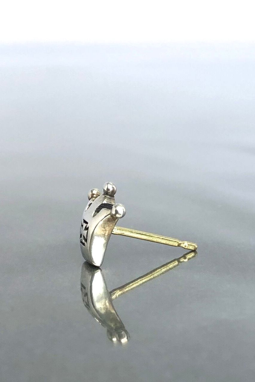 《受注生産》 CROWN STUD ピアス 【GOD SIZE】 注文から2～3週間後入荷予定
