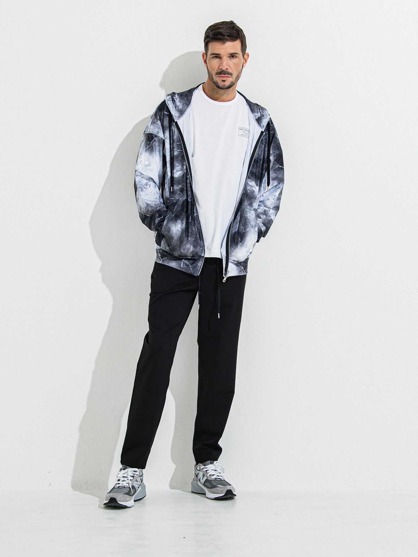 【予約品 】CREW OVER TEE /  クルーオーバーサイズTシャツ / ホワイト