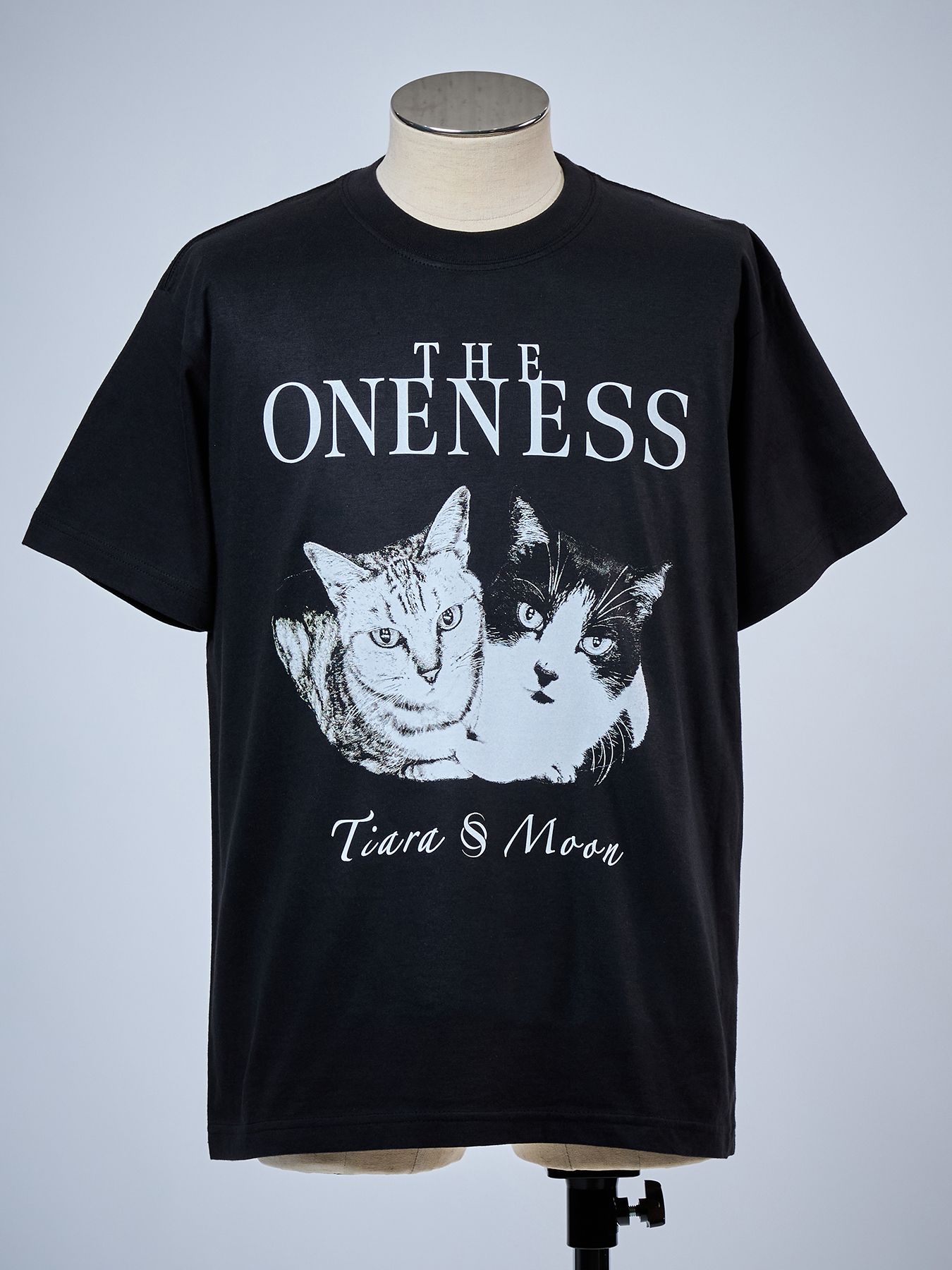 【予約品 4月26日(日) 締切】《犬猫保護活動チャリティー企画》Organic T-Shirt / オーガニックコットン Tシャツ / ブラック