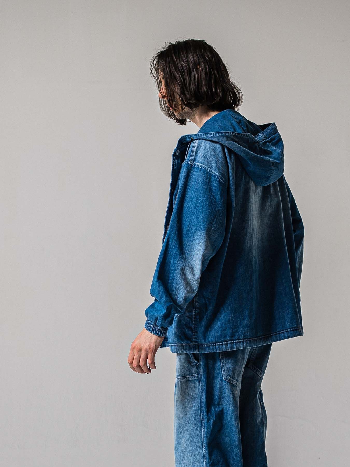 【予約品 11月16日(日) 締切】COACH HOODIE / コーチジャケットパーカー / インディゴ