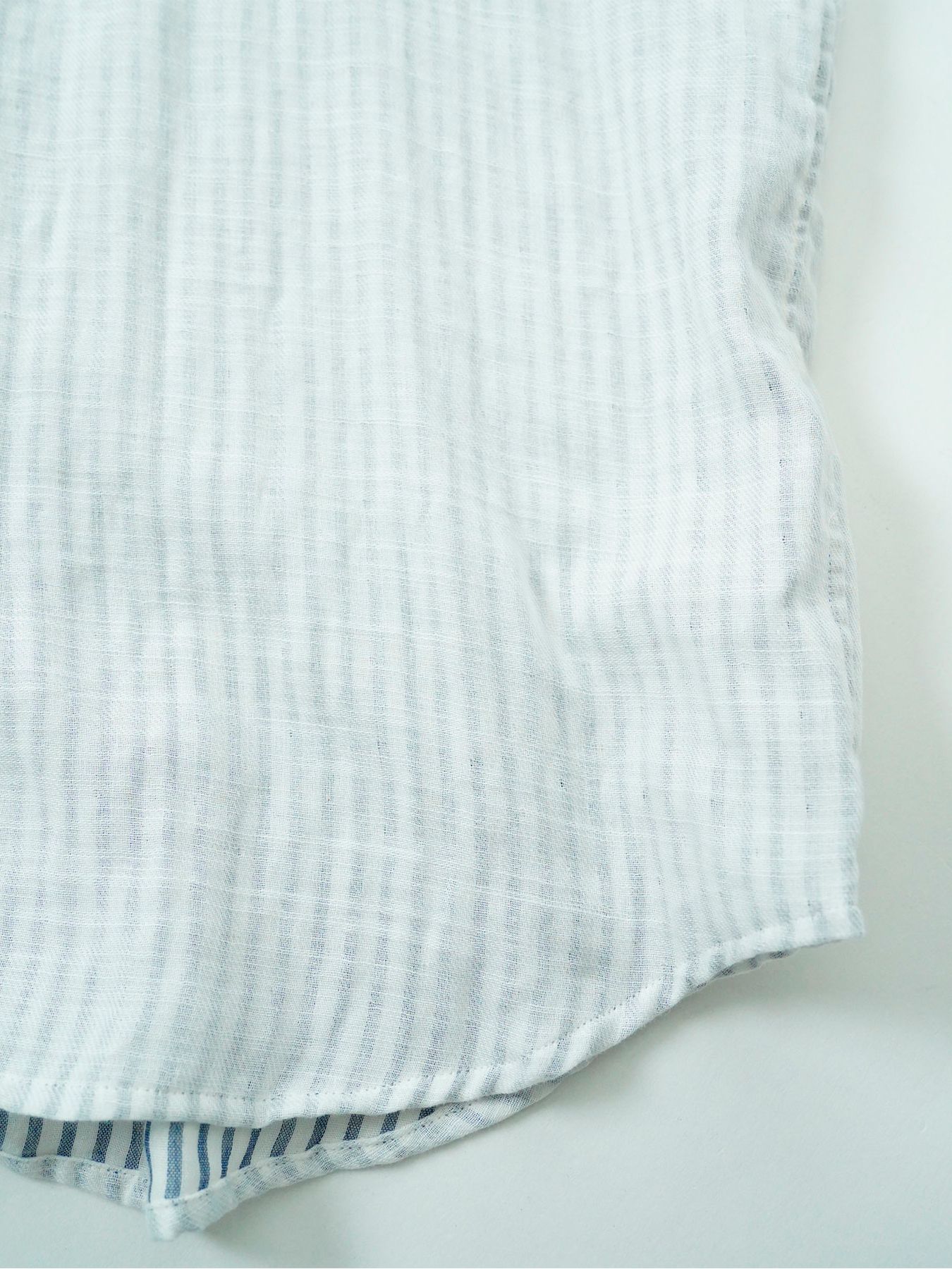 【予約品 11月9日(月) 締切】BACKSTRIPESHIRT / バックストライプシャツ / ホワイト