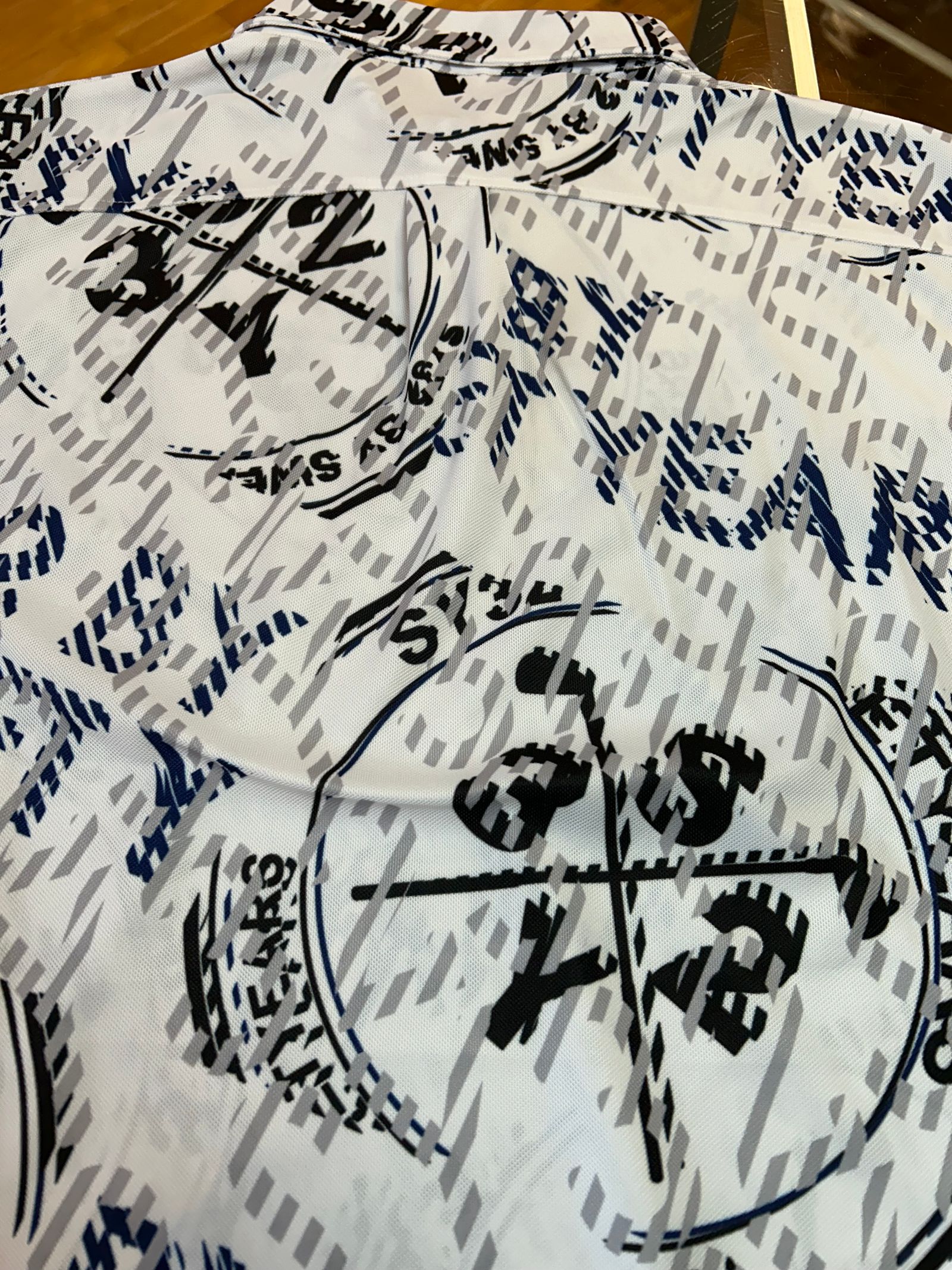 RECYCLE BIG CROSS GRAPHIC KANOKO ポロシャツ｜MEN'S【SY32 by SWEET YEARS GOLF】