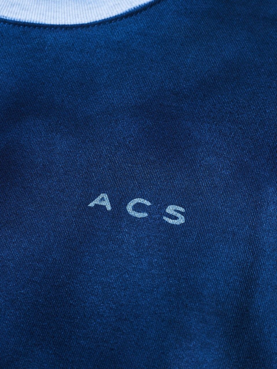(予約品2023年10月19日18時締め) Spray Dye Crewneck Sweatshirt / プルオーバー / ネイビー