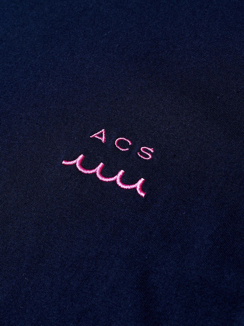 muta Outline Logo Tee / ネイビー 【Acanthus×muta】