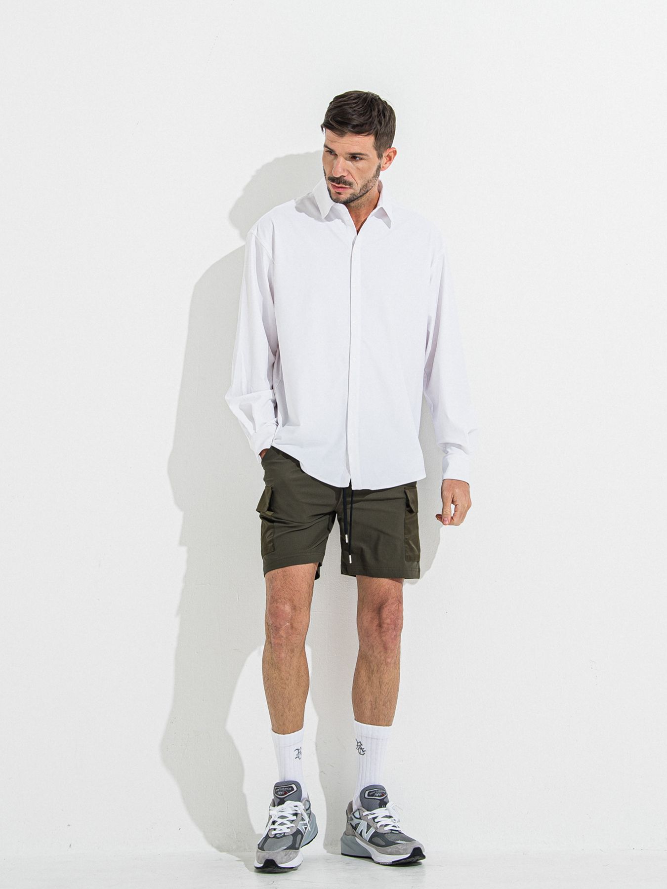 【予約品 】DARRELL CARGO SHORTS / ダレルカーゴショーツ / カーキ