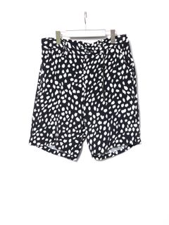【予約品 10月12日(日) 締切】Leopard Printed Cupra Rayon Short pants / キュプラ レーヨン 豹柄プリントショートパンツ / ブラック豹柄