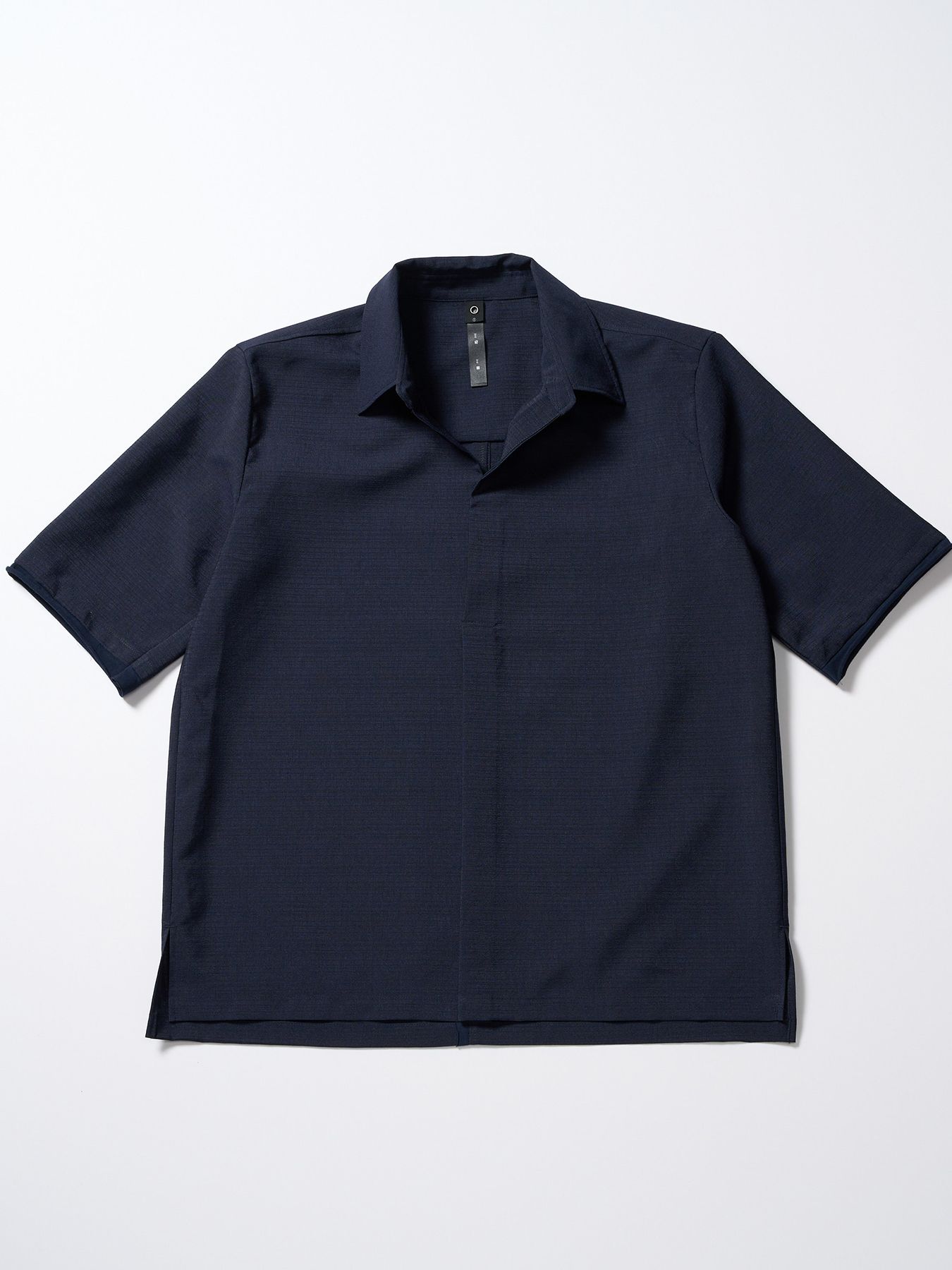 【予約品 1月25日(日) 締切】skipper shirt H/S / スキッパー ハーフスリーブシャツ / ネイビー