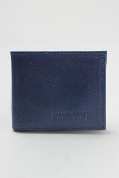 二つ折り財布 VINCE / Navy 【KARA VAN PETROL】 イタリア製