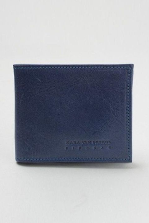 二つ折り財布 VINCE / Navy 【KARA VAN PETROL】 イタリア製