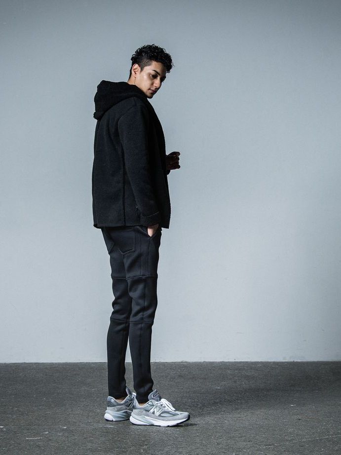 BOA Hoodie JACKET / フードジャケット / ブラック