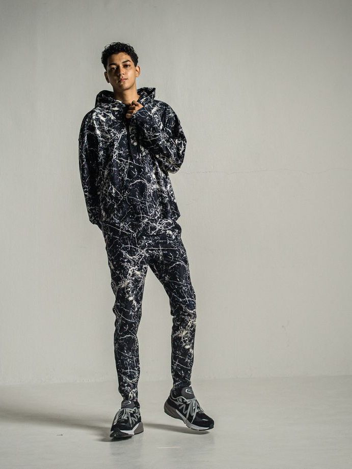 《予約9月1日18時締め》 CHRIS EASY  PANTS  / イージーパンツ / ペイントブラック