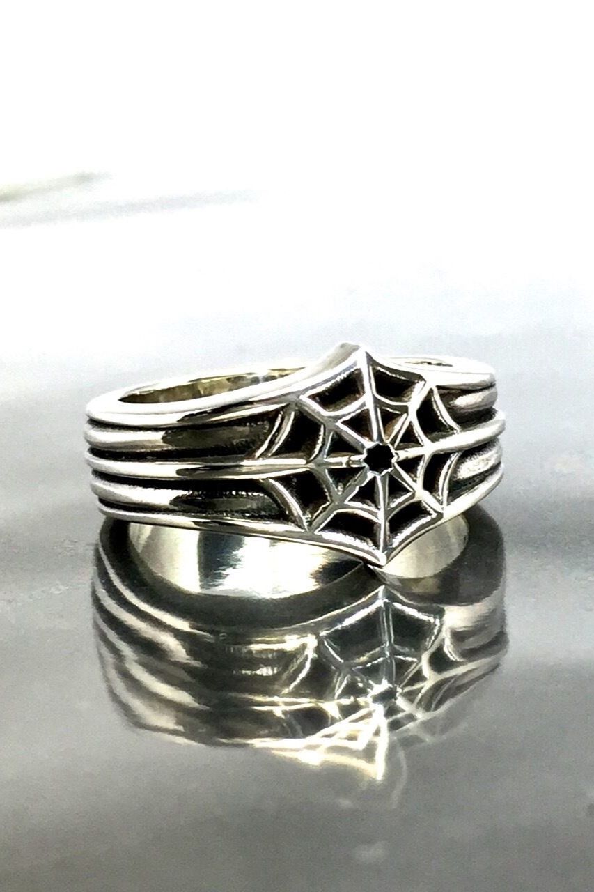 《受注生産》 SPIDER WEB RING [SMALL] リング 【注文から2-3週間後入荷予定】