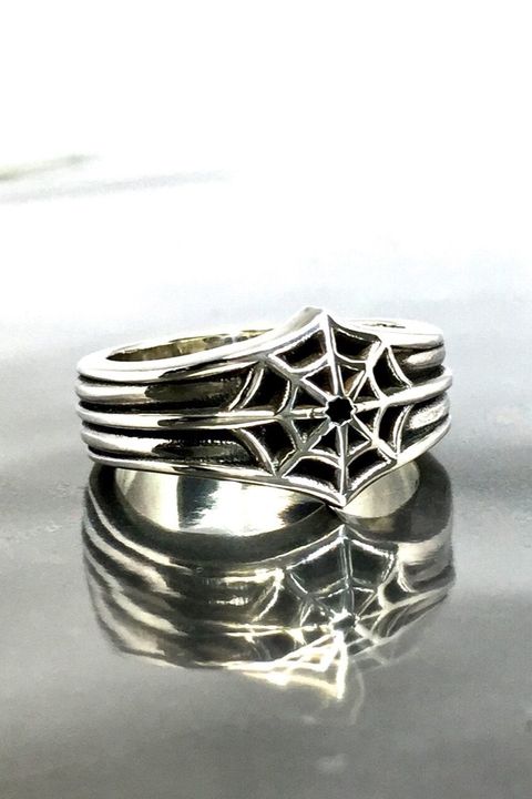 《受注生産》 SPIDER WEB RING [SMALL] リング 【注文から2-3週間後入荷予定】