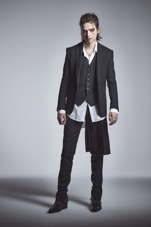 《予約品》 Jacket テーラードジャケット GabadineStretch / Black 【kiryuyrik】 11月入荷予定