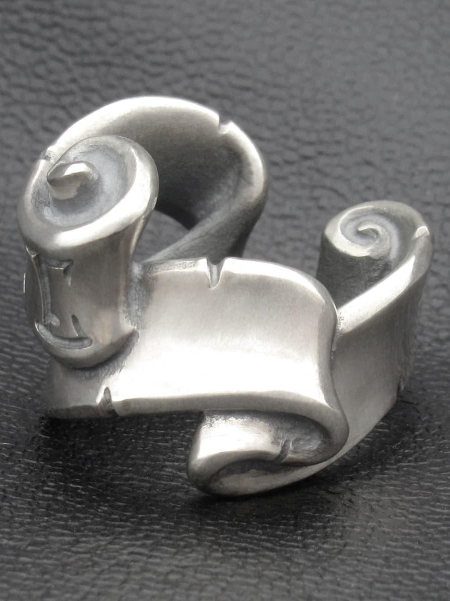 【受注生産品】 Flap Ribbon Ear Cuff / HATE / フラップリボンイヤーカフ ヘイト