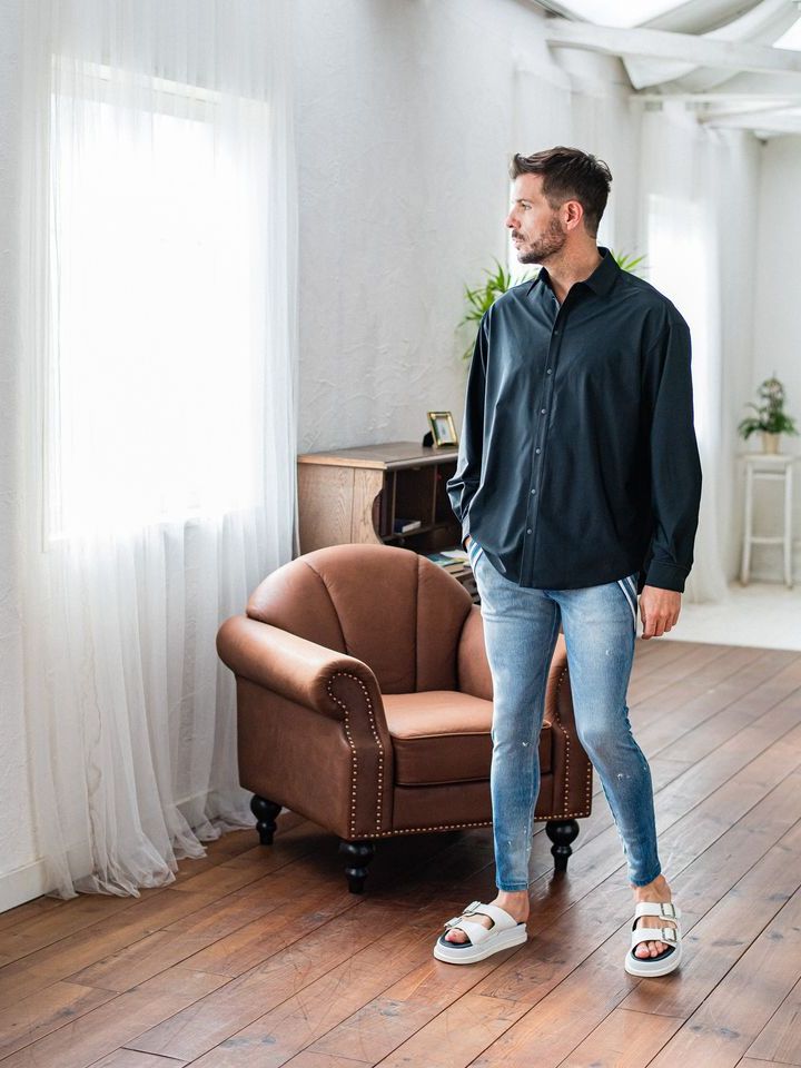 《予約品3月3日18：00締め》 rush jack shirts / シャツ / ブラック
