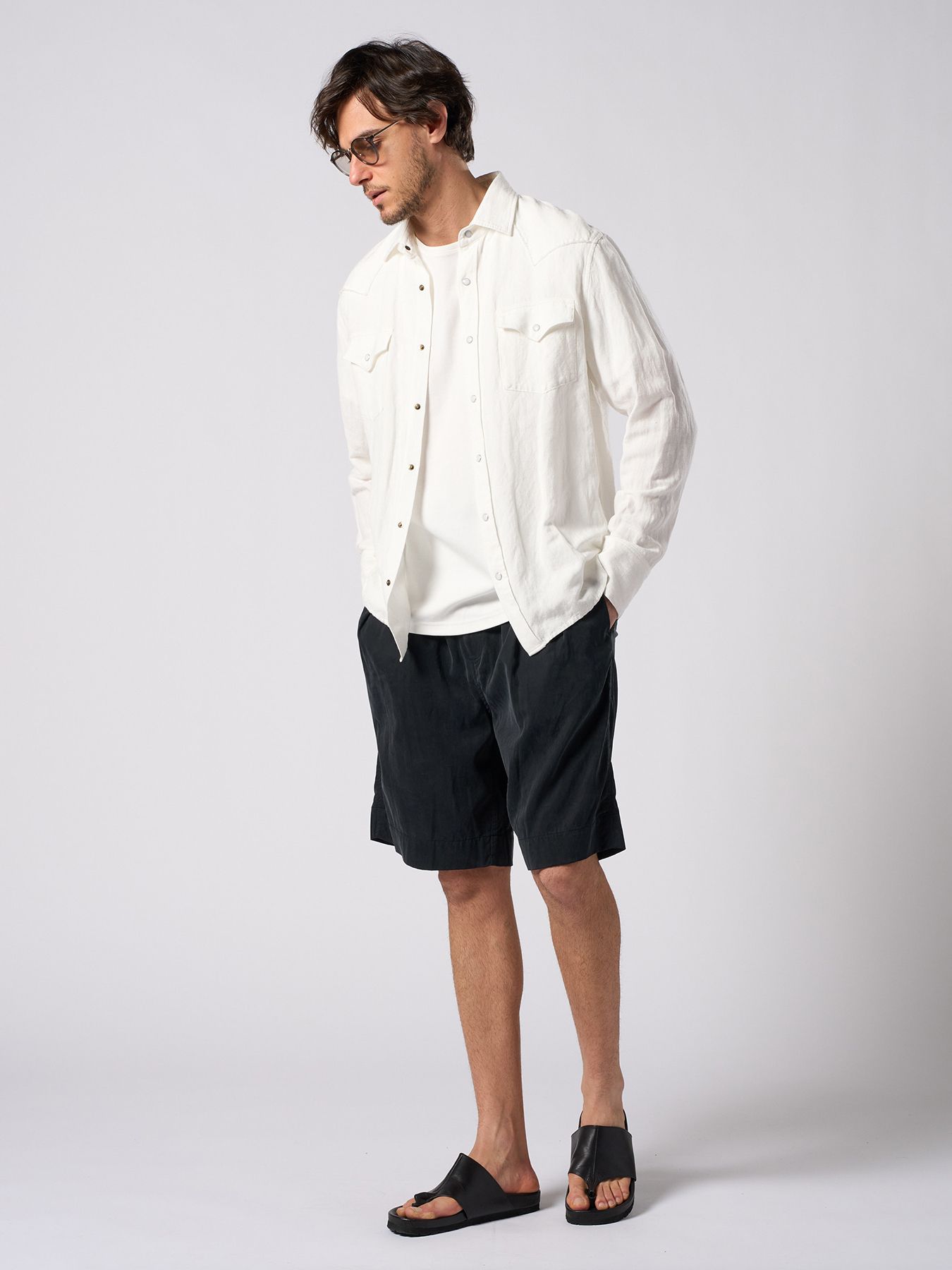 【予約品 1月25日(日) 締切】luxury cotton S/S / ラグジュアリーコットン ショートスリーブ / ホワイト