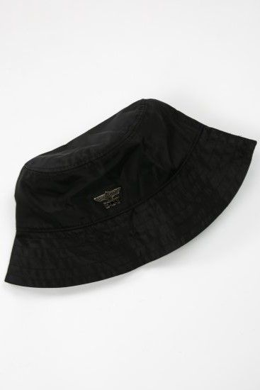 NYLON BUCKET HAT/ ブラック 【BOY LONDON】