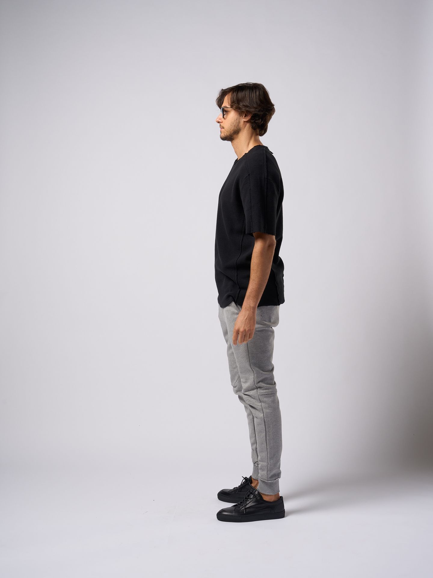 【予約品9月19日 10時締め】 cut-off Tee  / Tシャツ / ブラック