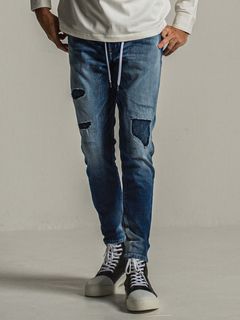 《予約品》 MICK DENIM JERSEY  / ジャージデニム / インディゴUSED
