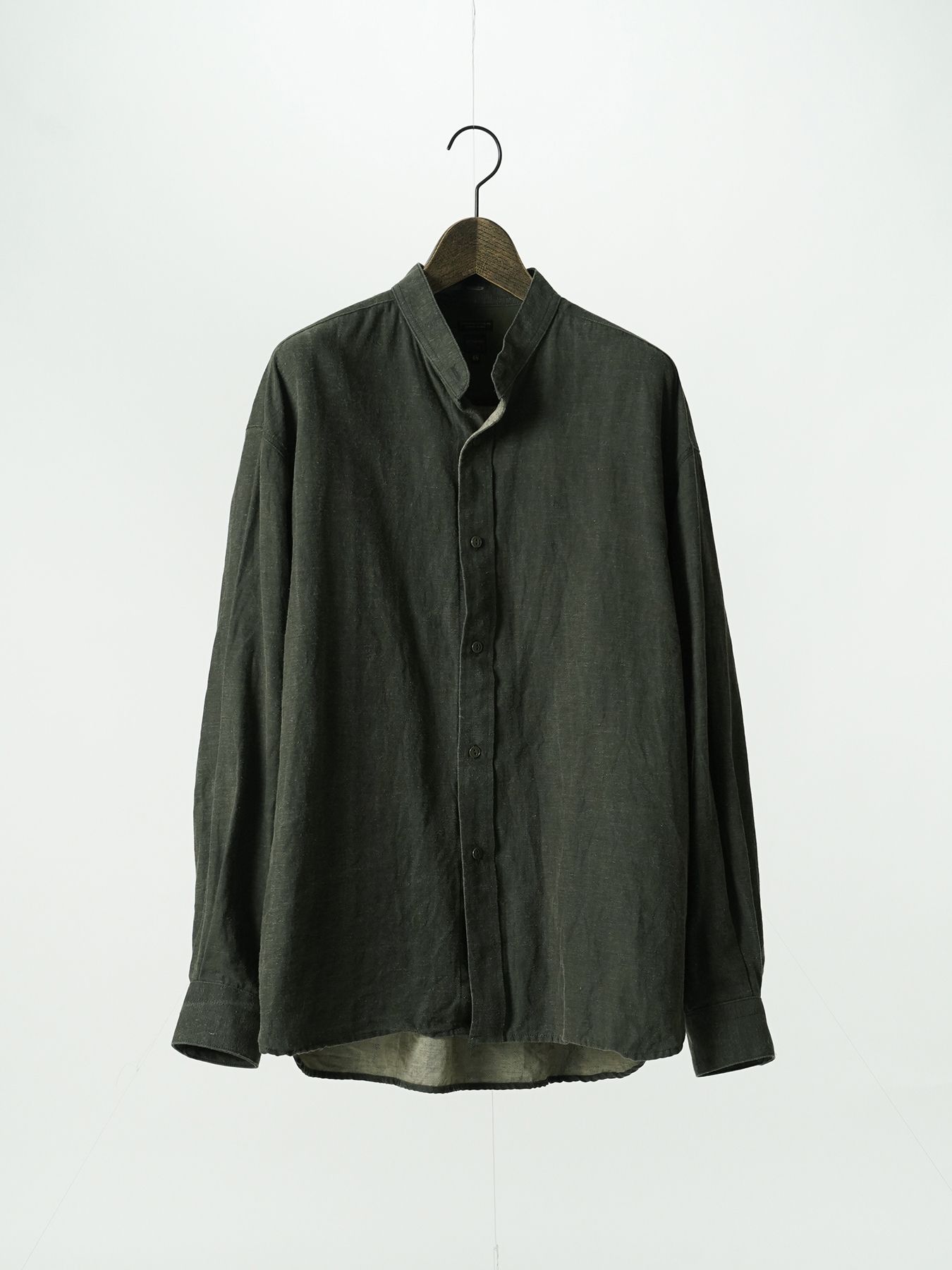 【予約品 5月6日(水) 締切】GRAZE-SHIRTS / オフィサーシャツ / カーキ