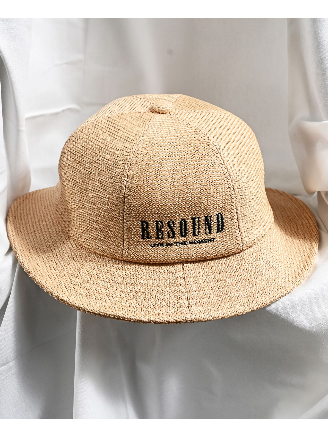 【予約品 】STRAW MESH BELL HAT / ストローメッシュベルハット / ベージュ