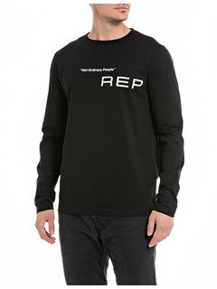 ベーシックジャージー ロングTシャツ / ブラック