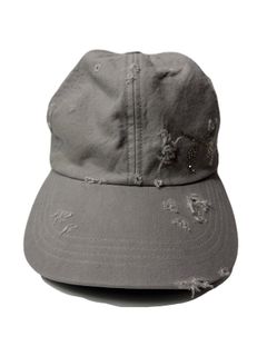 【予約品 8月23日(日) 締切】B.B CAP DAMAGE/CRY / ライトグレー