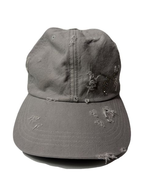 【予約品 8月23日(日) 締切】B.B CAP DAMAGE/CRY / ライトグレー