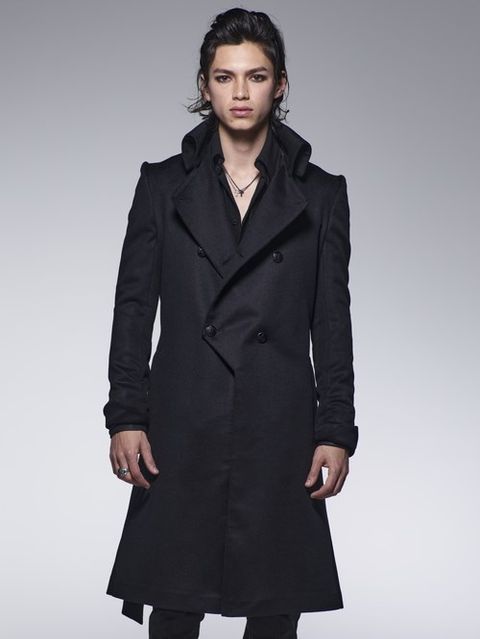 《予約品》 LongNapoleonCoat / ナポレオンコート / ブラック 【kiryuyrik】