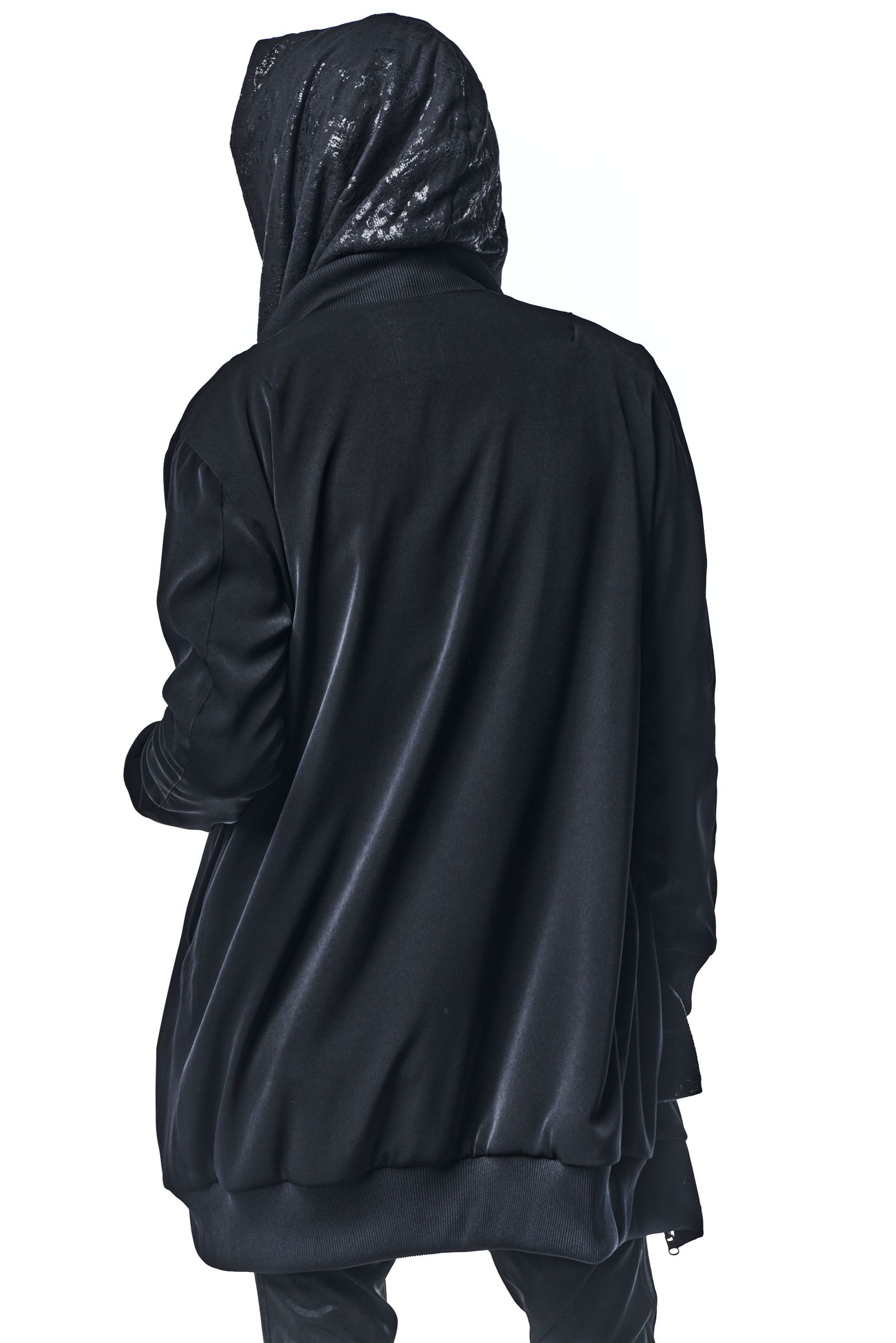 《予約品》 ReversibleLongMA-1 リバーシブルブルゾン UNION JACK / Black&White 【kiryuyrik】 8月入荷予定