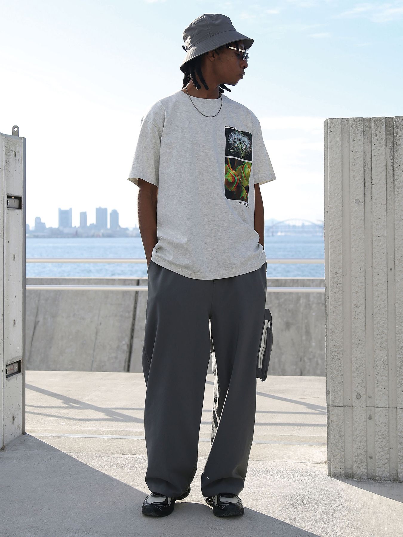 FUNCTION PANTS / グレー【QUOLT】