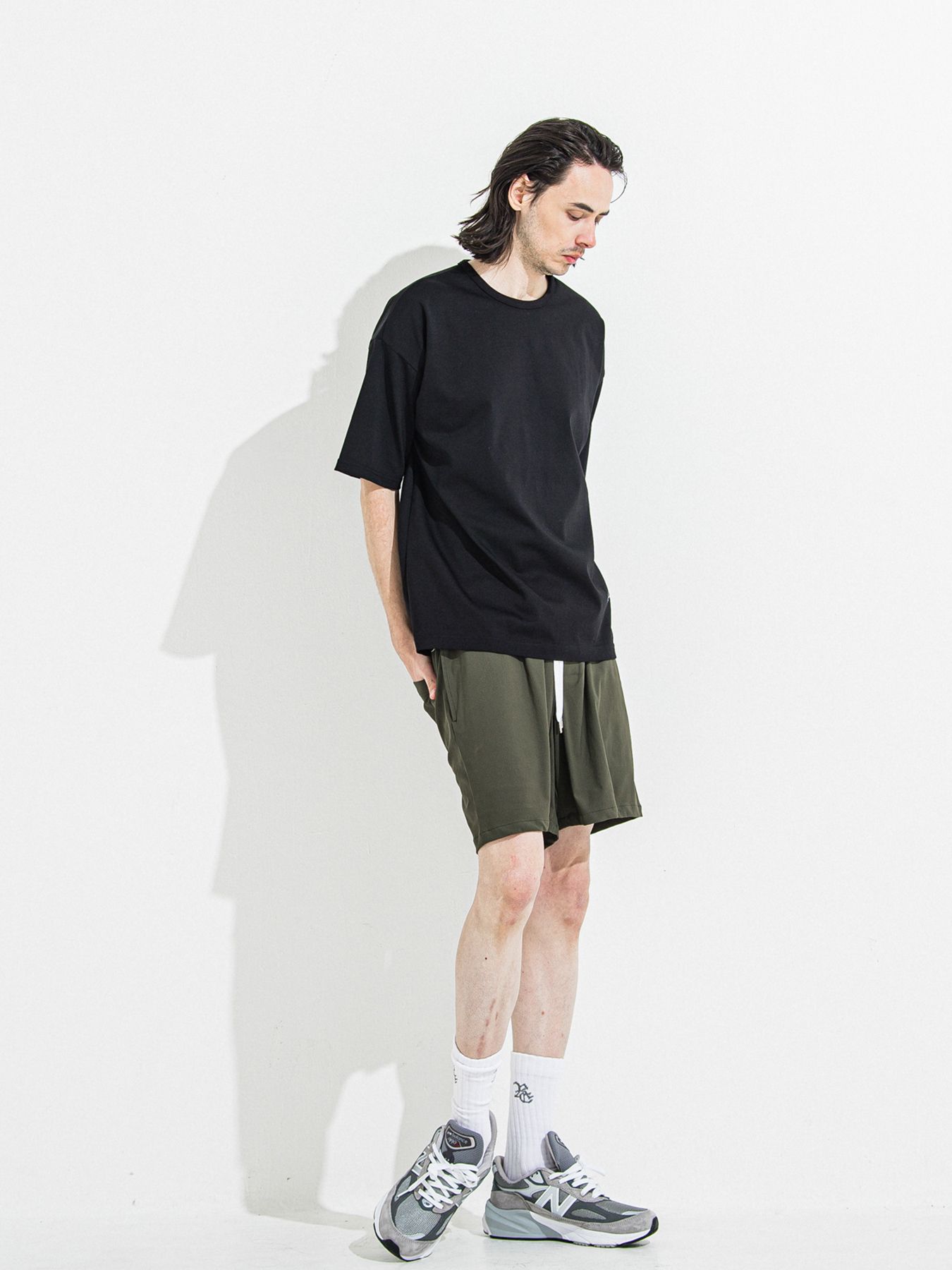 【予約品 】YOAKE PHOTO OVER TEE /  フォトオーバーサイズTシャツ / ブラック