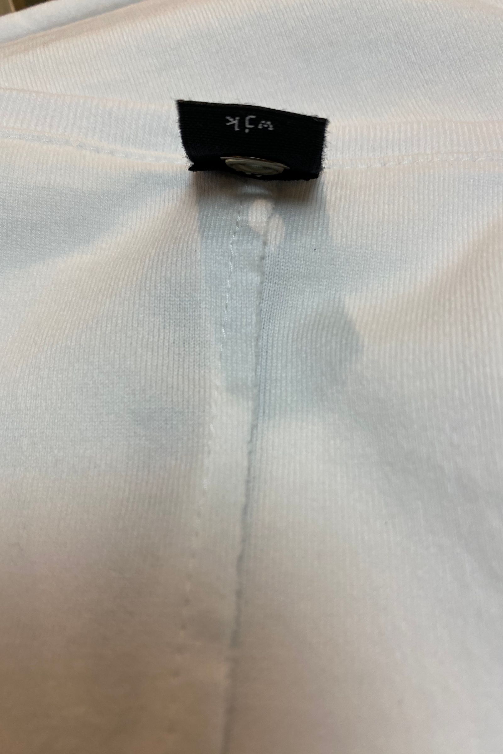cut S/S V-neck plain きりっぱ加工VネックTシャツ / white 【wjk】