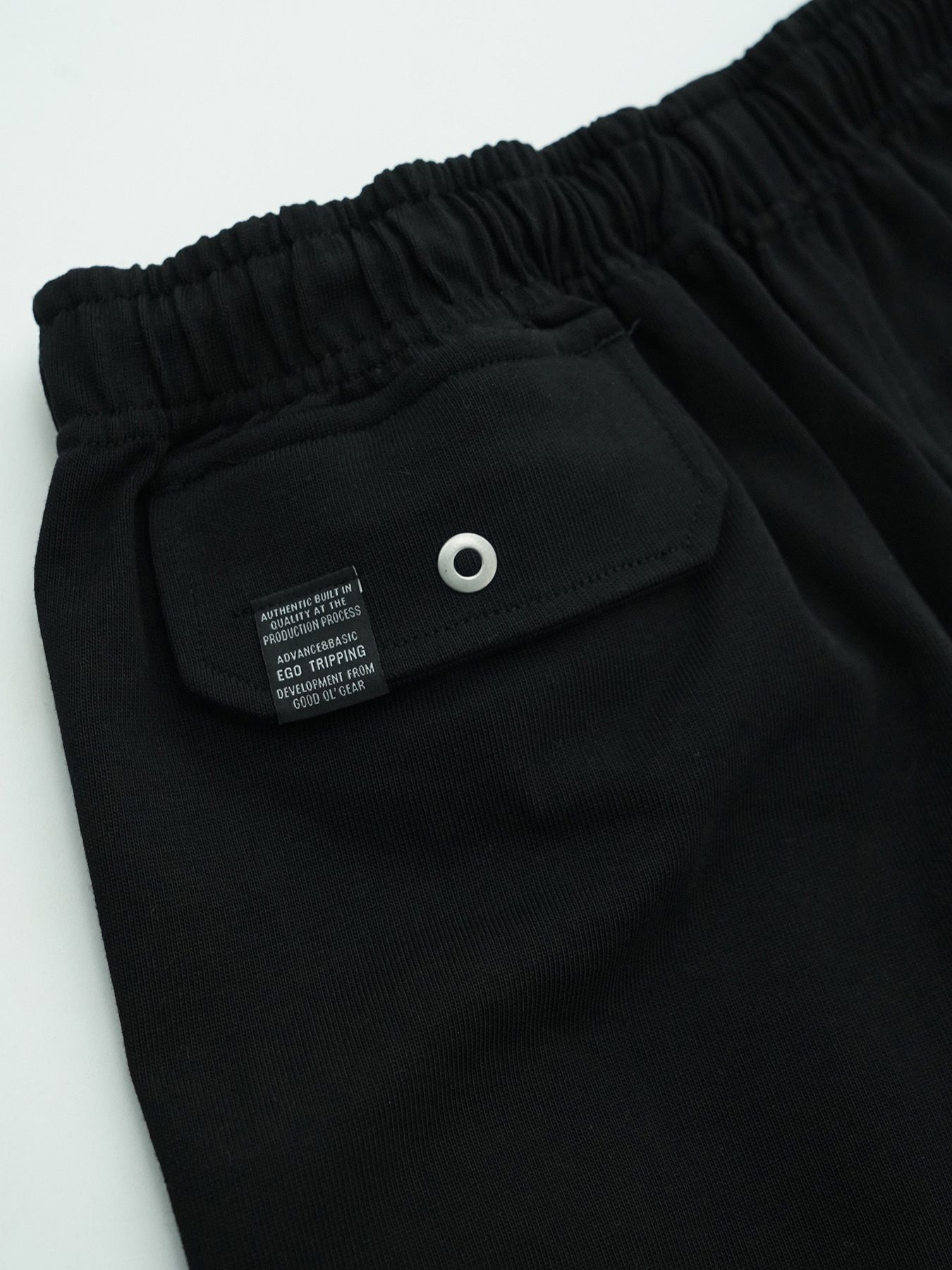 【予約品 2月1日(日) 締切】HEAVYJERSEY SHORTS wavy / イージーショーツ / ブラック