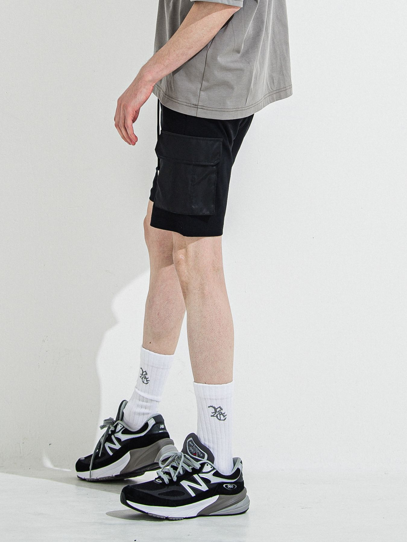 【予約品】DARRELL CARGO SHORTS / ダレルカーゴショーツ / ブラック