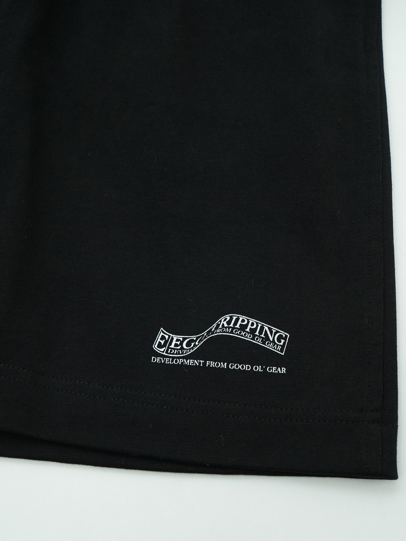 【予約品 2月1日(日) 締切】HEAVYJERSEY SHORTS wavy / イージーショーツ / ブラック