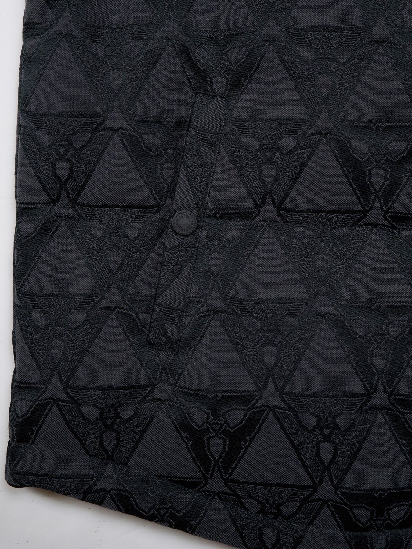 EAGLE "TRIANGLE" JACQUARD DOWN VEST / ダウンベスト / ブラック