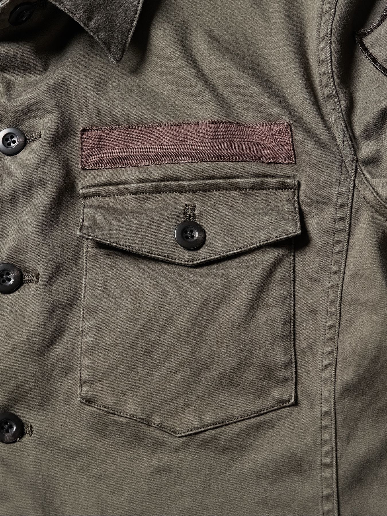 OG-107 shirt / OG-107 シャツ / カーキ