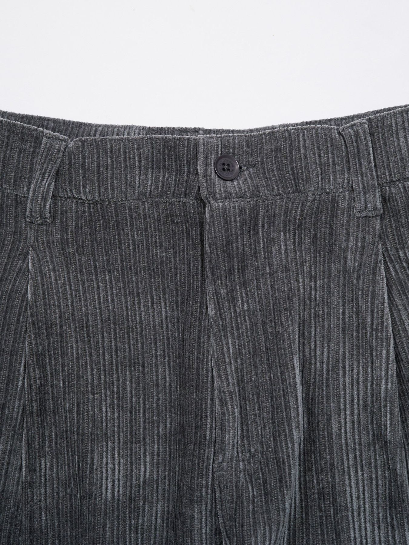 BOY EMBROIDERY CORDUROY PANTS / コーデュロイパンツ / グレー