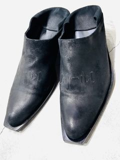 《予約品1月13日 10時締め》 Mule / ミュール / ブラックロゴ刺繡入り