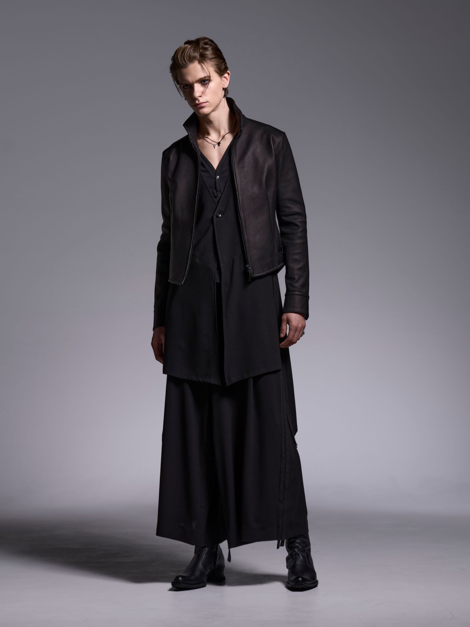 【予約品 1月4日(日) 締切】Long Flare Vest / ロングフレアベスト / ブラック