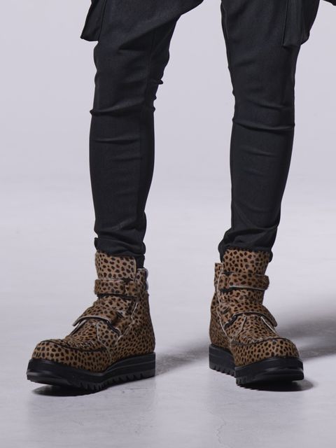 《予約品》 VelcroBoots / ブーツ / チーター柄