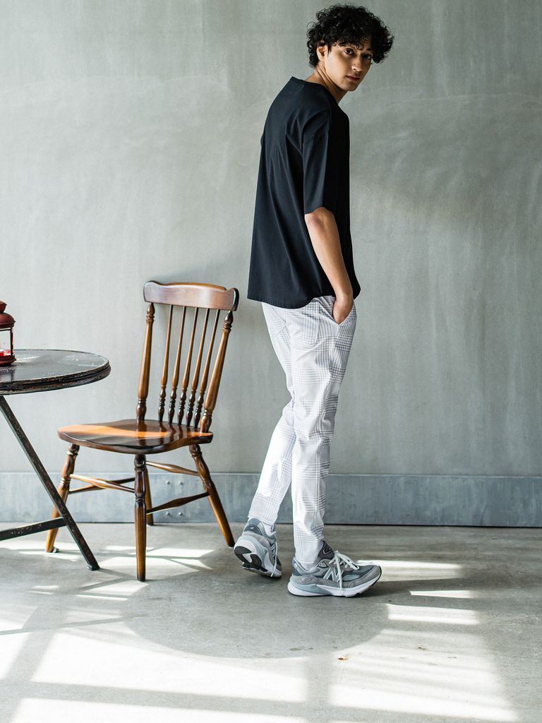 《予約品3月3日18：00締め》 CHRIS EASY TUCK PANTS / イージータックパンツ / グレングレー