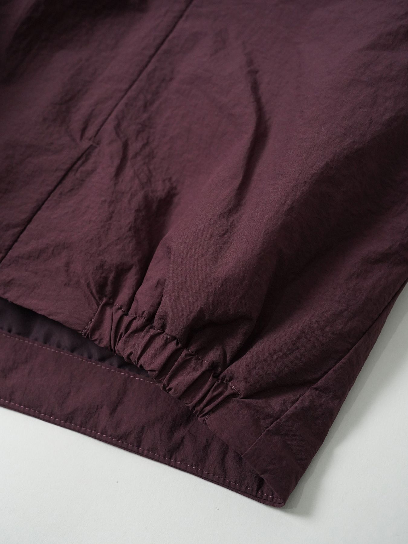 【予約品 5月27日(水) 締切】VEIL-BLOUSON / スタンドブルゾン / パープル