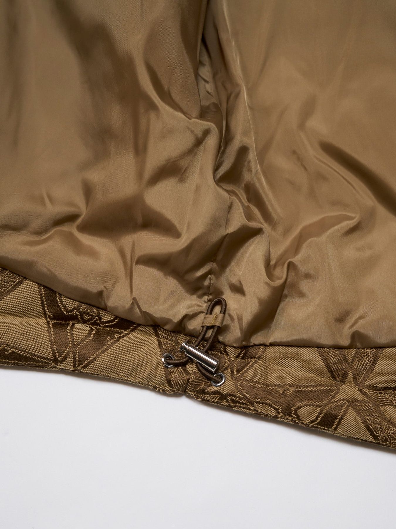 EAGLE "TRIANGLE" JACQUARD DOWN VEST / ダウンベスト / カーキ